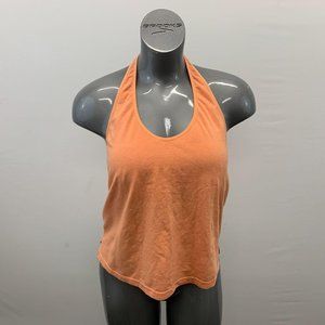La Senza Halter Tank Top Women’s Size XL Orange Sl